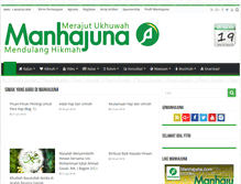 Tablet Screenshot of manhajuna.com